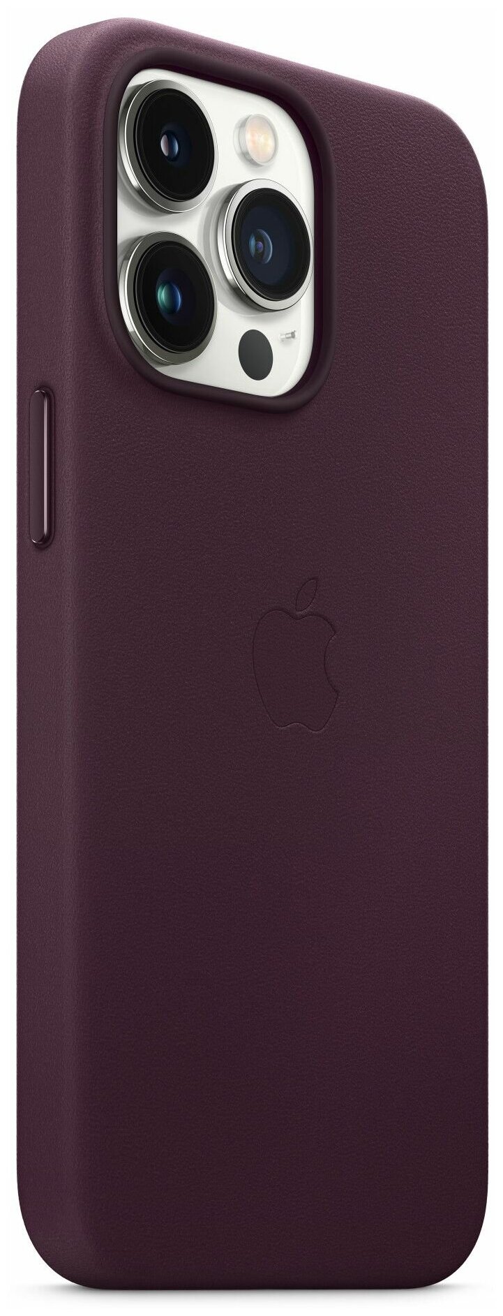 Чехол Apple iPhone 13 Pro Leather Case with MagSafe - Dark Cherry MM1A3FE/A