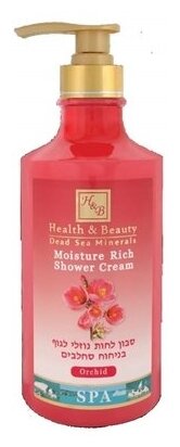 Гель для душа Health & Beauty Shower Cream Moisture Rich Orchid, 780 мл