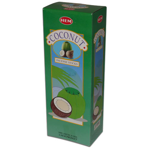 Благовония палочки HEM Кокос Coconut 120 шт