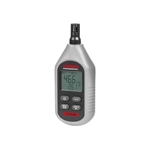 Измеритель влажности и температуры CROWN CT44096 контроллер температуры и влажности с датчиком температуры и влажности цифровой измеритель температуры и влажности инкубатор