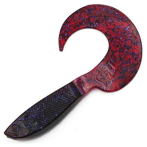 Твистер YAMAN PRO Mermaid Tail, р.3 inch, цв. #04 - Grape уп.10 шт