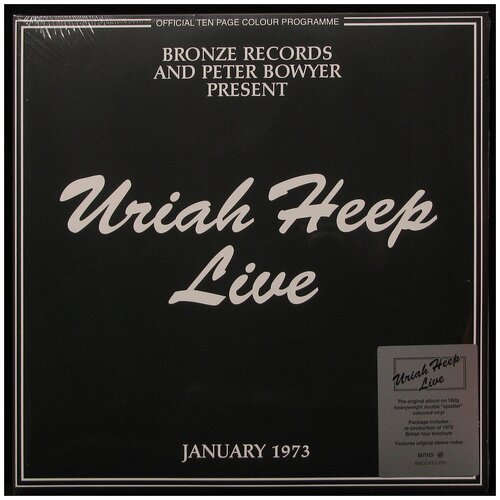 Виниловая пластинка Bronze Uriah Heep – Uriah Heep Live (2LP)