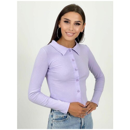 фото Лонгслив missdiva, размер 42-44, розовый