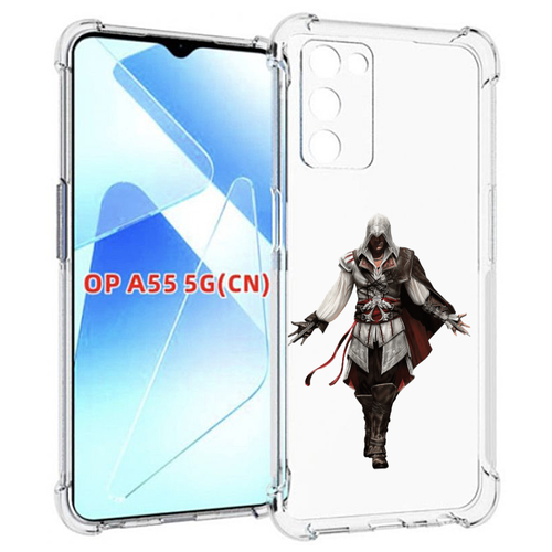 Чехол MyPads Assassin's-Creed мужской для Infinix Zero X Neo задняя-панель-накладка-бампер