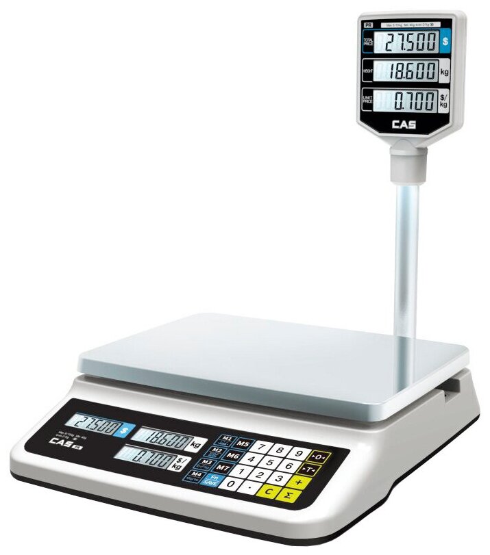 Весы торговые Cas PR-15P (LCD II)
