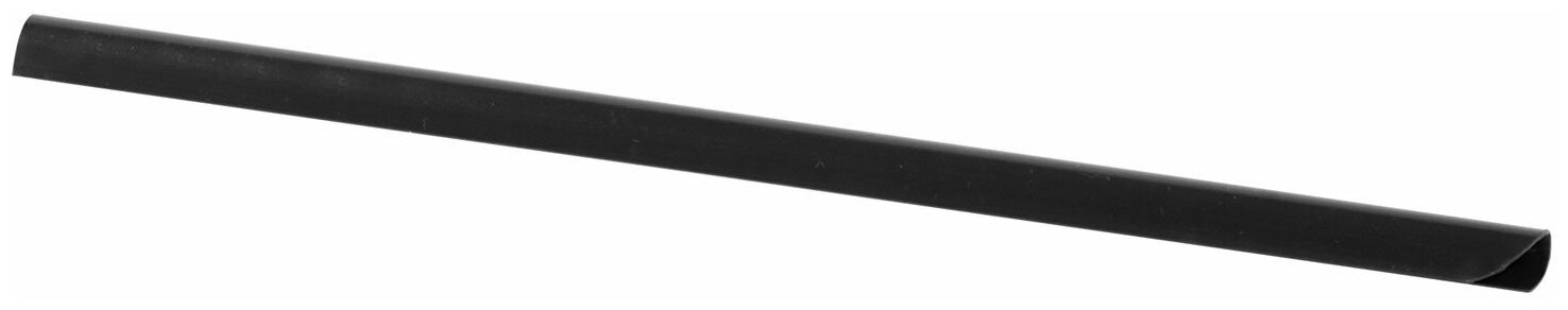 Скрепкошины для быстрого переплета BRAUBERG, комплект 10 шт, ширина 10 мм (до 50 л), черные, 228324