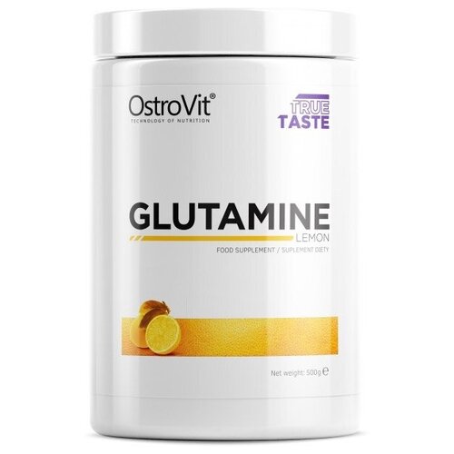 Аминокислота OstroVit Glutamine, лимон, 500 гр.