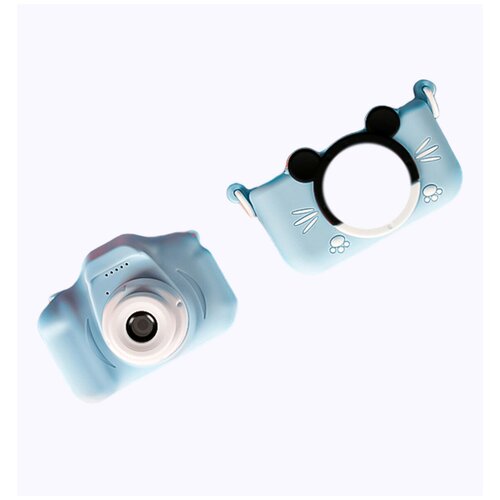 Детская цифровая камера FRAME SHOOTING Мультяшная Компактный фотоаппарат для детей Голубой 153600₽