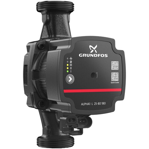 Циркуляционный насос Grundfos ALPHA1 L 25-80 180 (68 Вт) черный