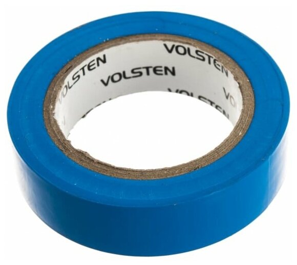 Изолента Volsten V02-7S-13х15-10 0,13х15 мм, синяя, 10 метров 10288 15085556 - фотография № 3