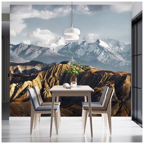 Фотообои на стену флизелиновые 3d Горы Природа 300х270 см Barton Wallpapers N093 6900₽