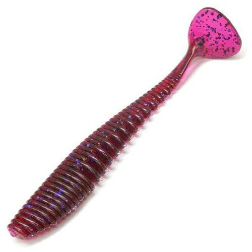 Виброхвост YAMAN PRO Legend Minnow, р.4 inch, цв. #04 - Grape уп.5 шт