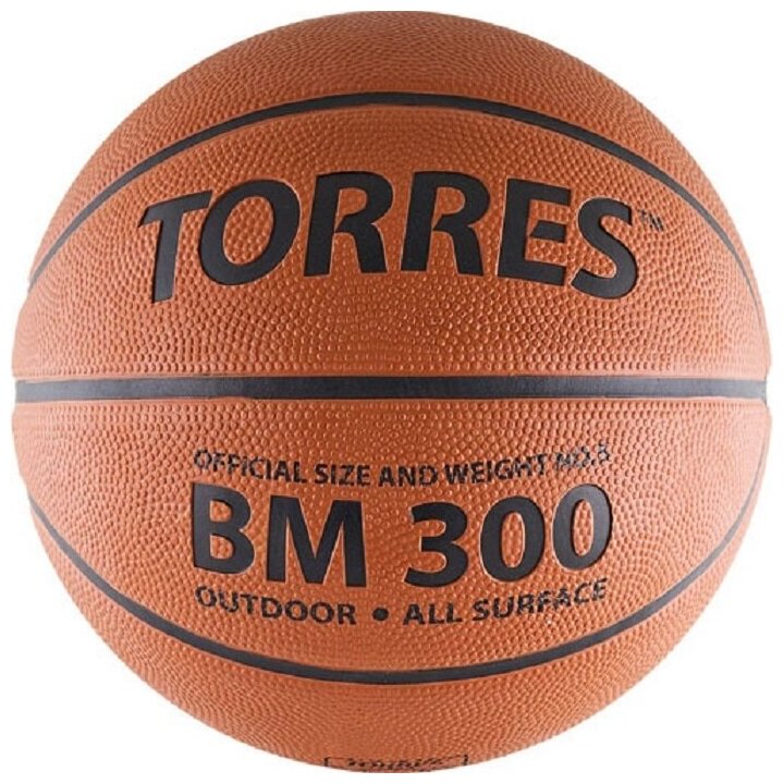 Мяч баскетбольный TORRES BM300 №5