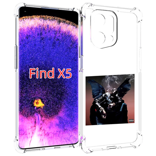 Чехол MyPads Travis Scott - Birds In The Trap Sing McKnight для Oppo Find X5 задняя-панель-накладка-бампер travis scott birds in the trap sing mcknight 2lp новая виниловая пластинка