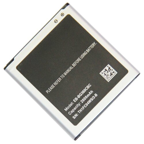 аккумулятор для смартфона samsung eb bg360cbc 3 85v 2000mah код mb017128 Аккумулятор для Samsung G360 Galaxy Core Prime / G361 / J200 Galaxy J2 (EB-BG360CBE / EB-BG360CBC)