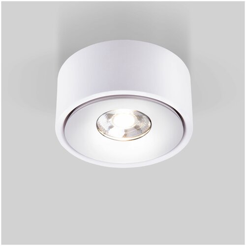 Спот / Накладной светодиодный светильник с поворотным плафоном Elektrostandard Glide 25100/LED, 8 Вт, 4200 К, цвет белый