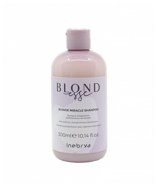 Шампунь для оттенков блонд Blonde Miracle Shampoo Inebrya, 300 мл