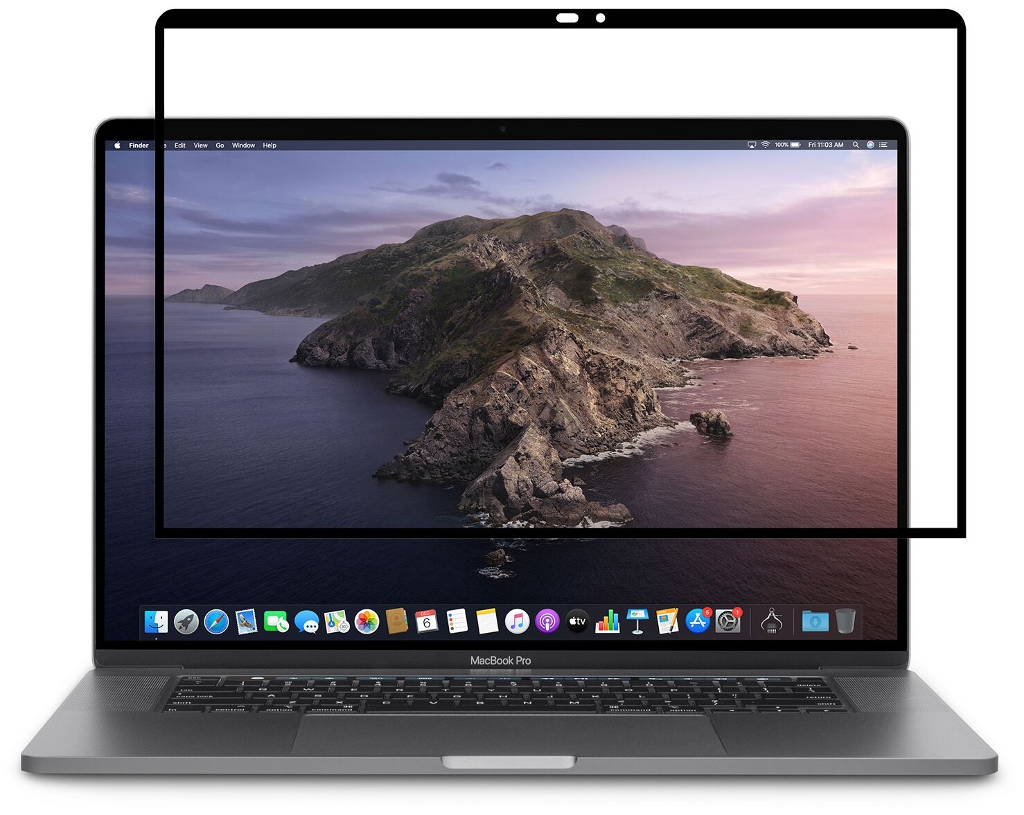 Пленка для ноутбука Moshi iVisor для MacBook Pro 16 2019