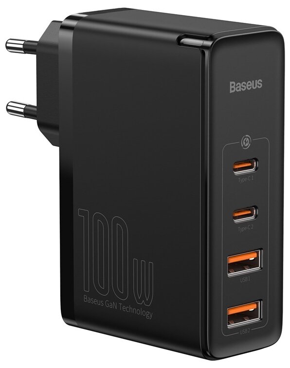 Зарядный комплект Baseus GaN2 Pro Quick Charger 2C+2U