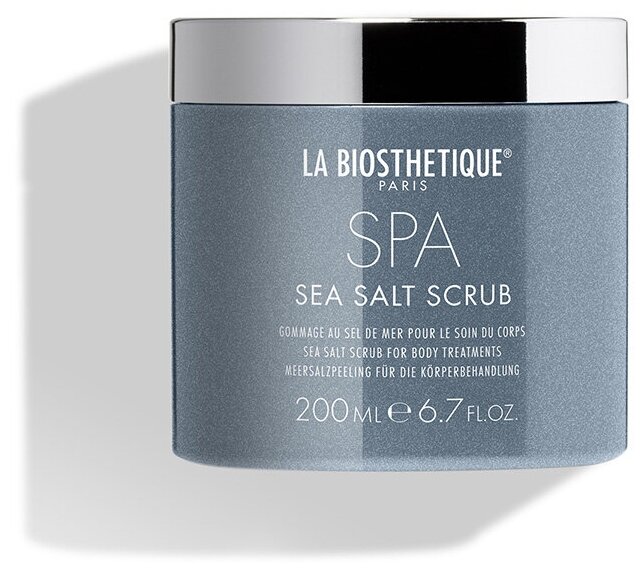 LA BIOSTHETIQUE Скраб для тела с морской солью и натуральными маслами Sea Salt Scrub SPA Actif 200 мл