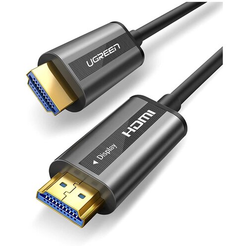 Кабель UGreen HDMI - HDMI HD132, 10 м, 1 шт., черный кабель ugreen mm142 50570 type c m to hdmi m 4k 60hz black