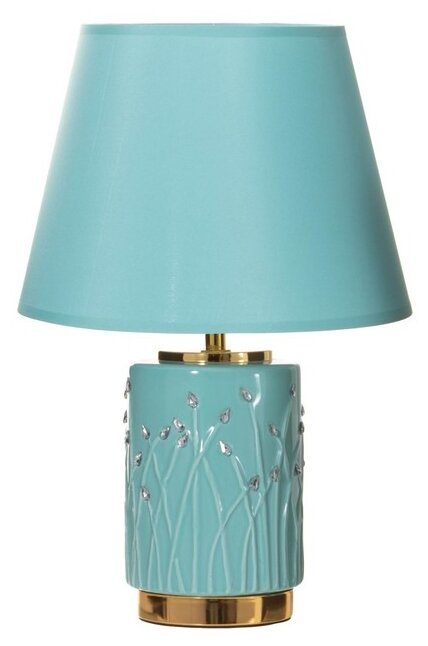 Лампа декоративная RISALUX Амелия, E14, 40 Вт, голубой