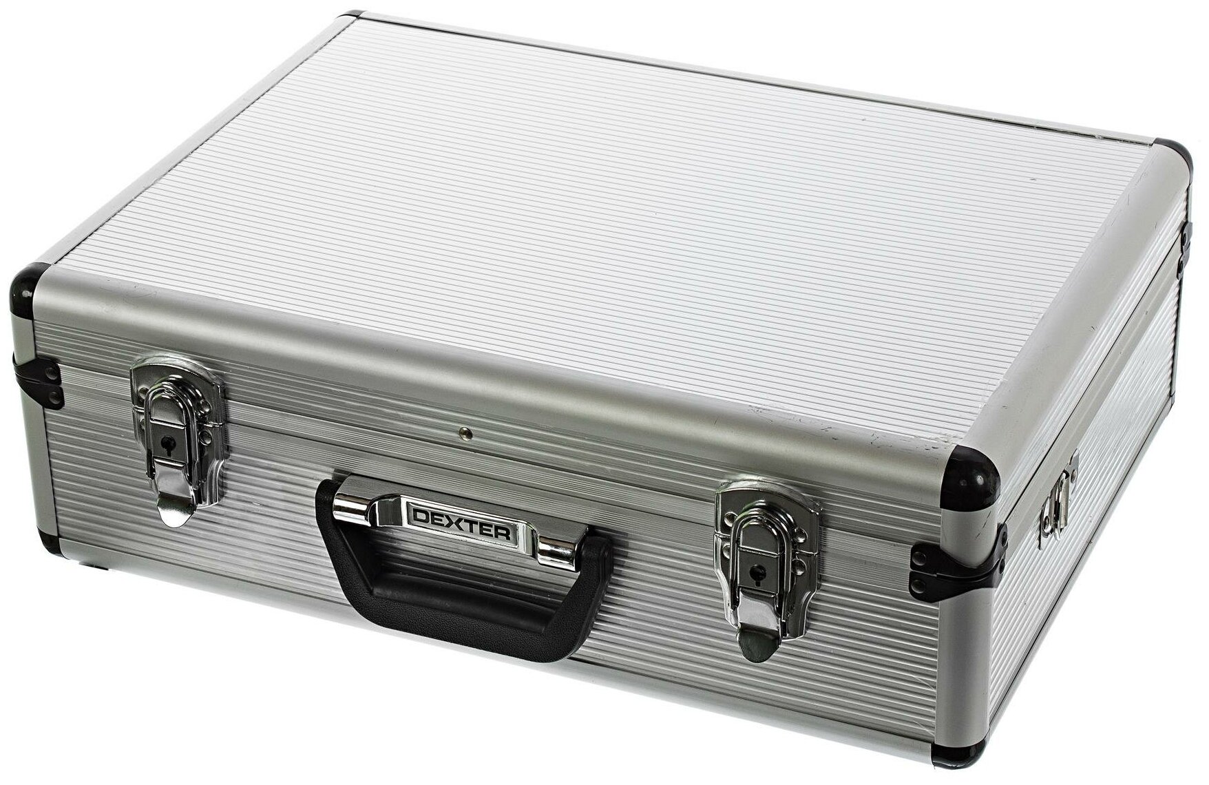 Ящик для инструмента Dexter 455х330х152 мм алюминий/двп цвет серебро