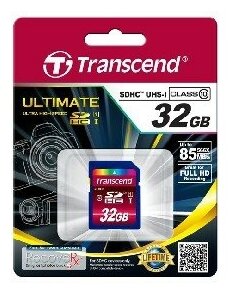 Карта памяти SDXC Transcend - фото №4