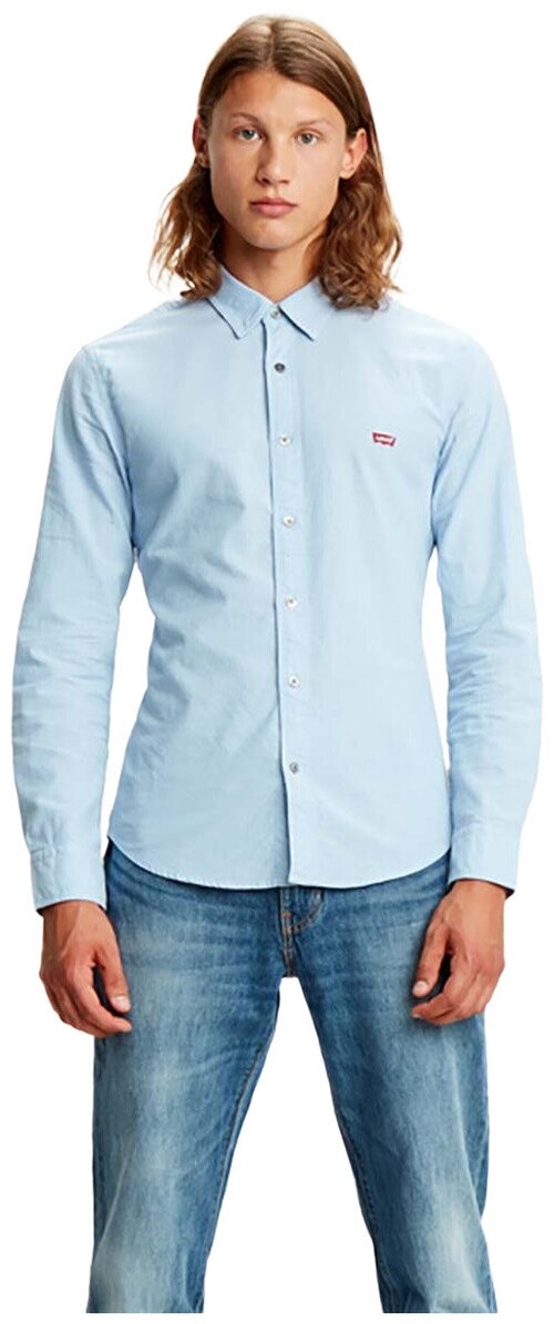 Рубашка Levis, размер M, голубой
