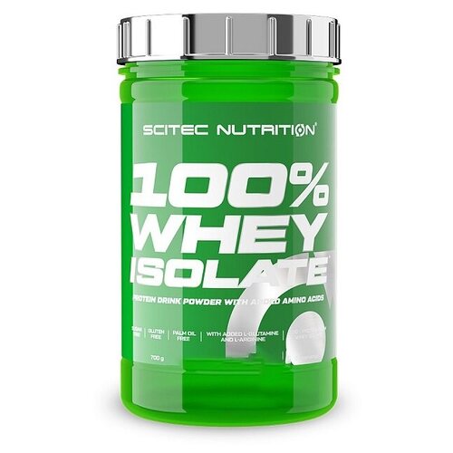 Scitec Nutrition 100% Whey Isolate (700 гр) (шоколад-орех) scitec nutrition 100% whey isolate 700 гр тоффи