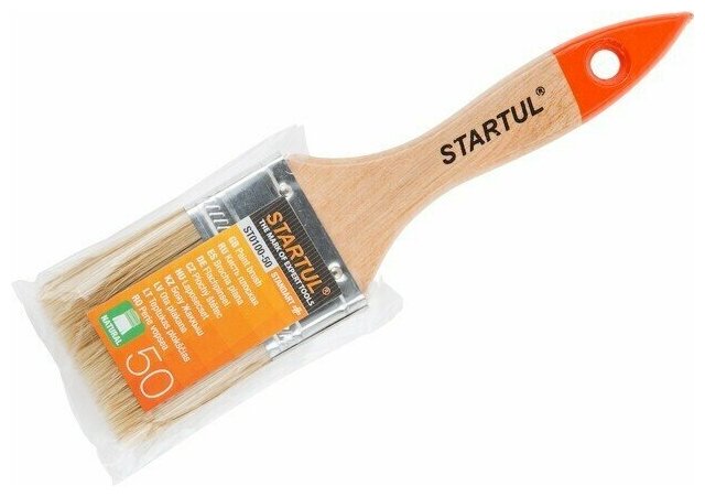 Кисть плоская STARTUL Standart+ 50 мм (ST0100-50)
