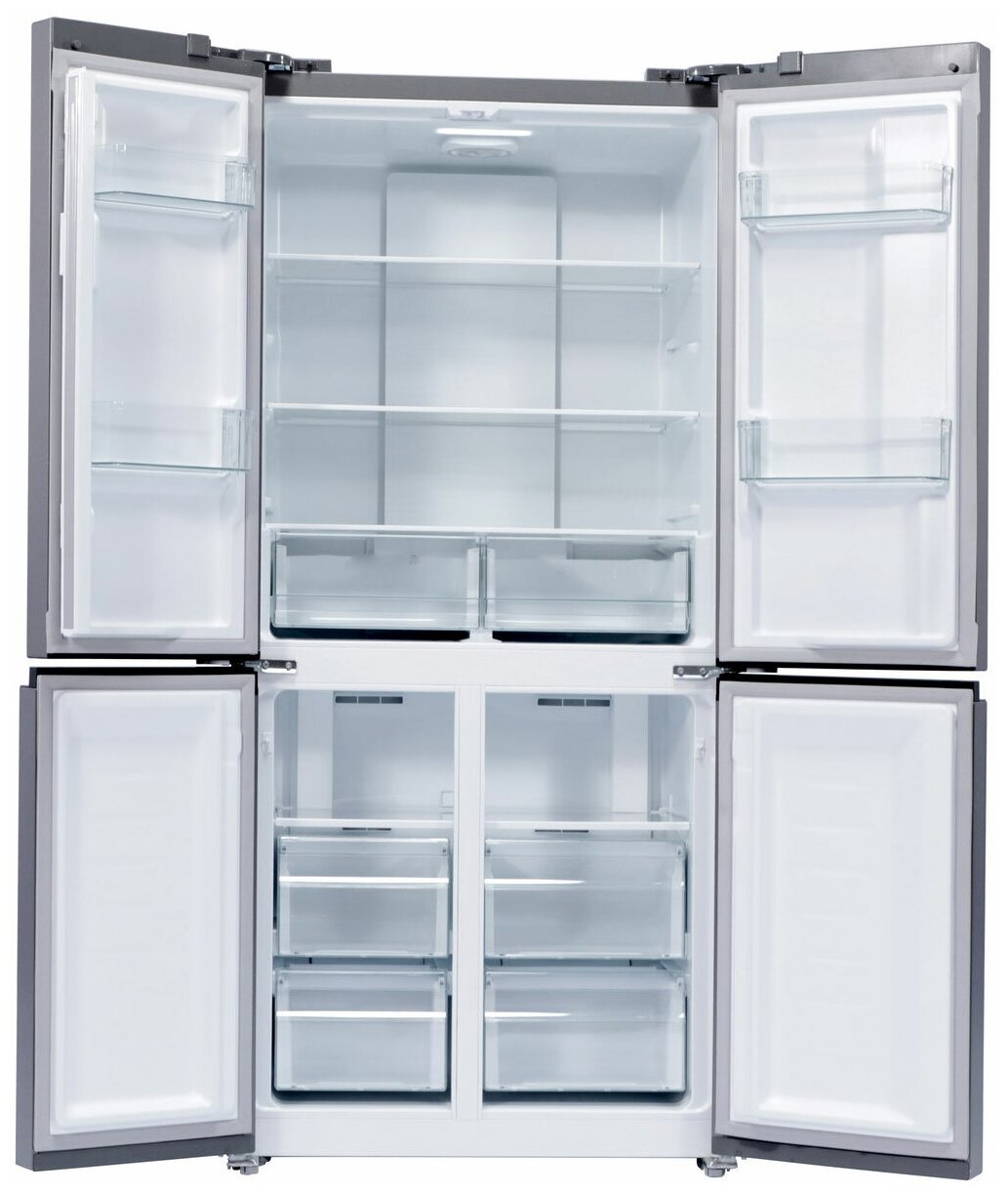 Многокамерный холодильник ZUGEL ZRCD430B черный - фотография № 19