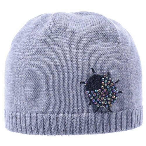 фото Шапка андерсен для девочки серый 52-54