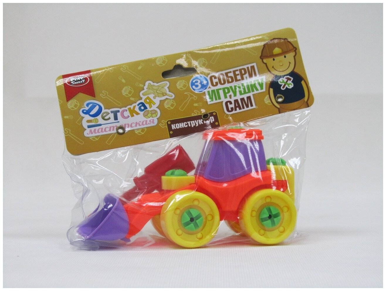 Конструктор-трактор (собирайка) 7143