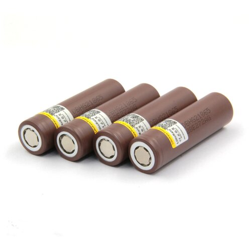 Аккумулятор Li-Ion 3000 мА·ч 3.7 В LiitoKala HG2 18650 незащищенный, 4 шт.