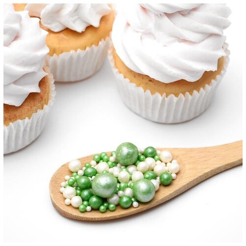 белый, зеленый