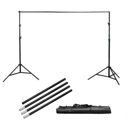 Комплект Fotodiox Напольная система фона 18х27м белый черный зеленый 1559000₽