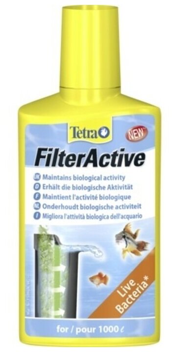 Tetra (оборудование) Средство для поддержания биологической активности в аквариуме Filter Active 247079, 0,25 кг - фотография № 8