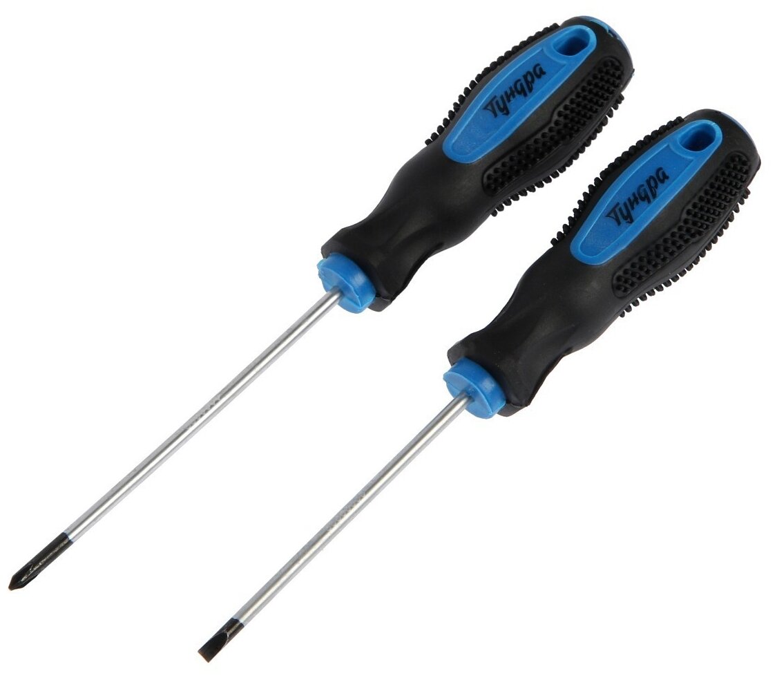 фото Набор отверток Тундра 7635812, 2 предм.