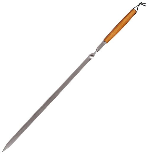 Шампур с деревянной ручкой 
