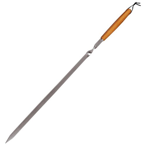 Шампур с деревянной ручкой Союзгриль, 65 см шампур с деревянной ручкой союзгриль 65 см