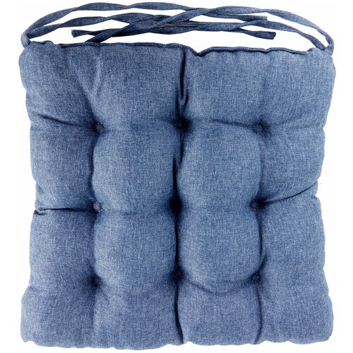 Сидушка «Савана» 40x36 см цвет синий