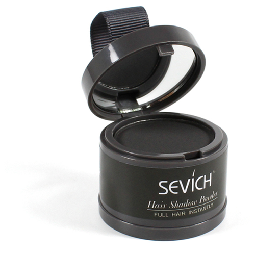 SEVICH Пудра маскирующая Hair shadow, black, 4 г