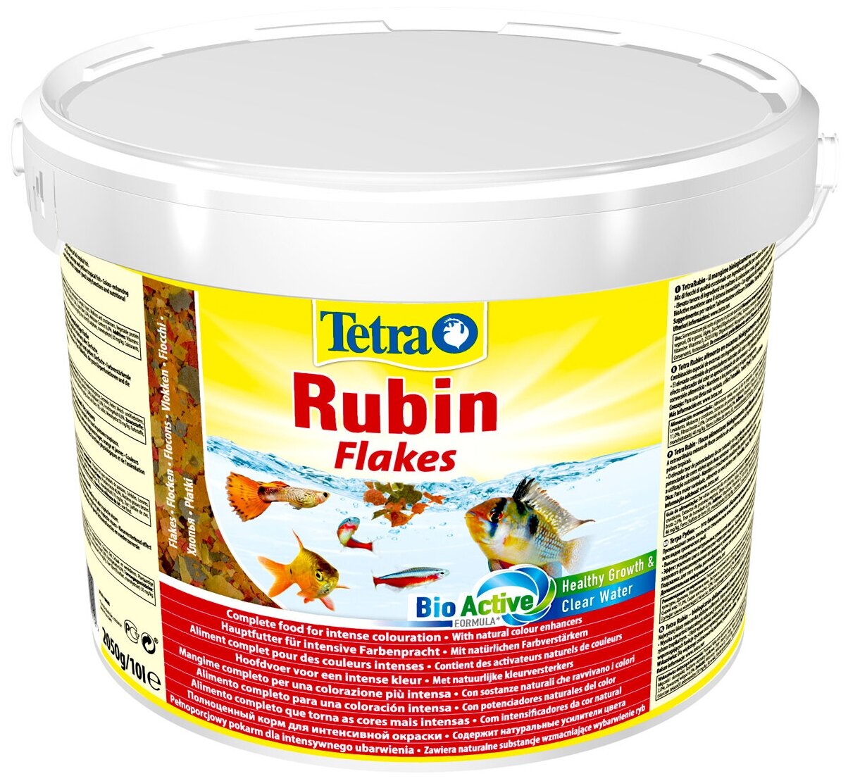 TETRA RUBIN FLAKES корм хлопья для рыб для усиления окраски (10 л)