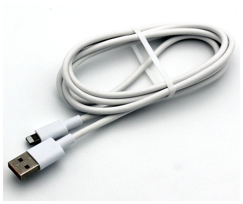 Кабель зарядный USB 6А для быстрой зарядки 1м Apple Lightning