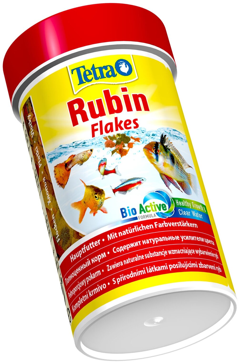 Корм для усиления насыщенности окраса Tetra Rubin 100ml хлопья