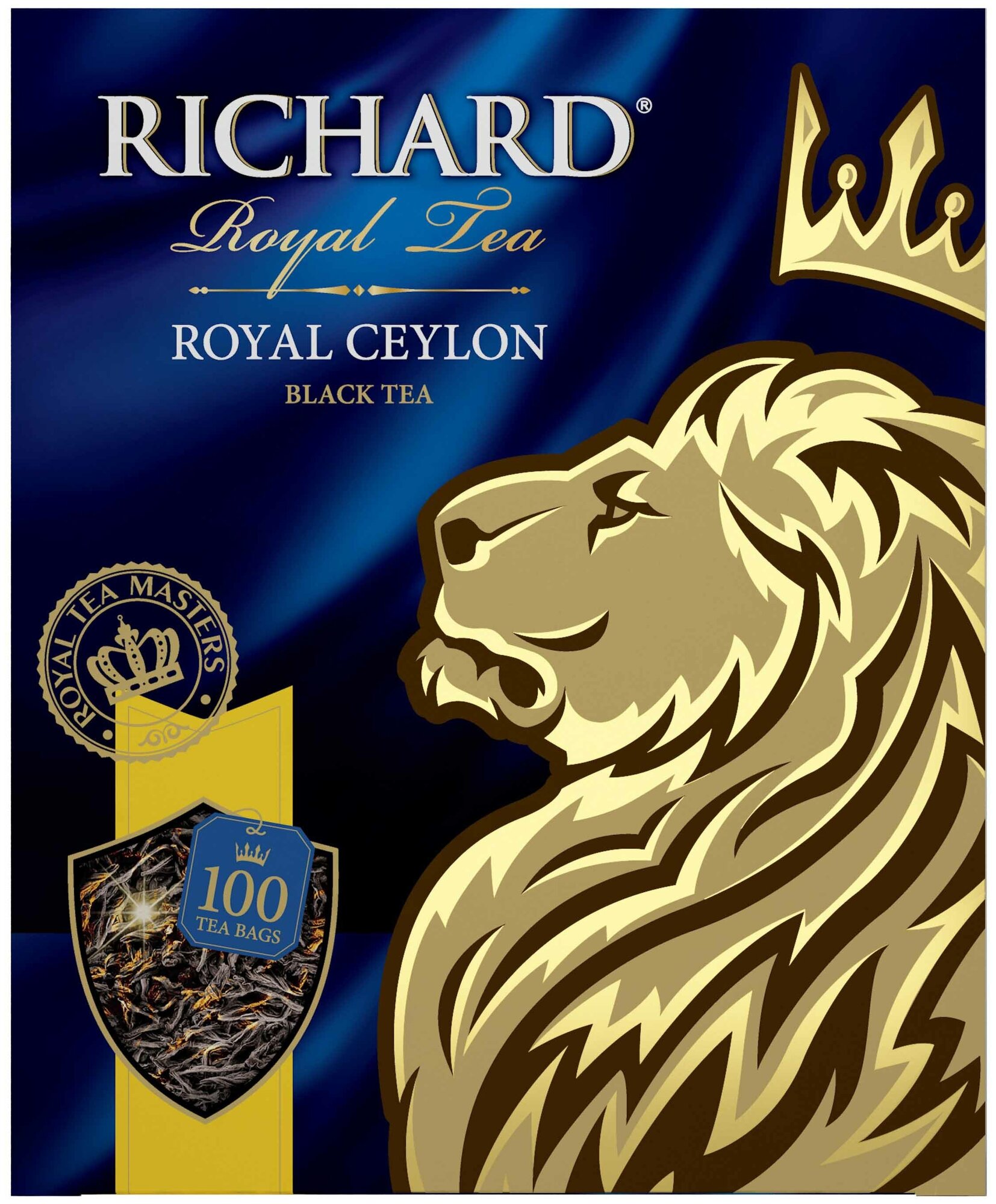 Чай черный Richard Royal Ceylon 100 пакетиков