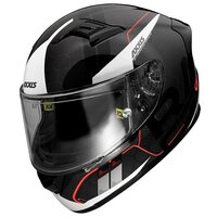 Axxis FF103SV Racer Gp Sv Spike карбоновый мотошлем черный (цвет: черный, размер: s)
