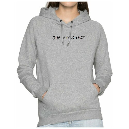 фото Толстовка dream shirts, силуэт прямой, средней длины, трикотажная, размер 50, черный