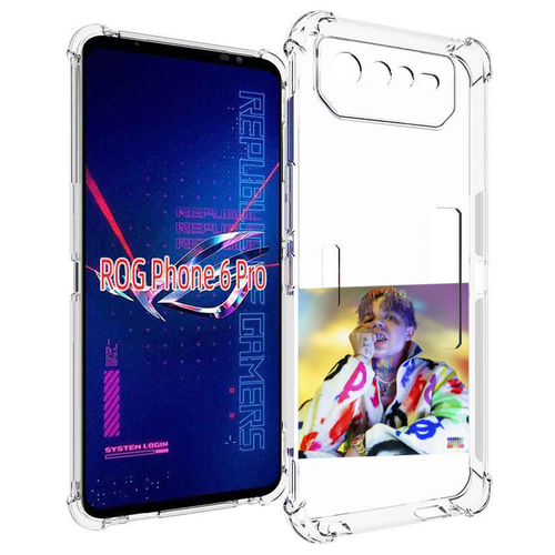 Чехол MyPads Sayonara Boy Oраl Элджей для Asus ROG Phone 6 Pro задняя-панель-накладка-бампер